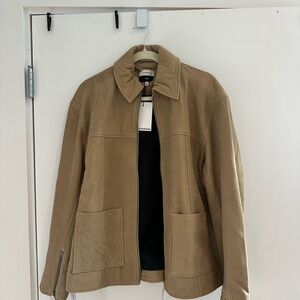 Reformation Oversized Veda Suede Jacket NWT